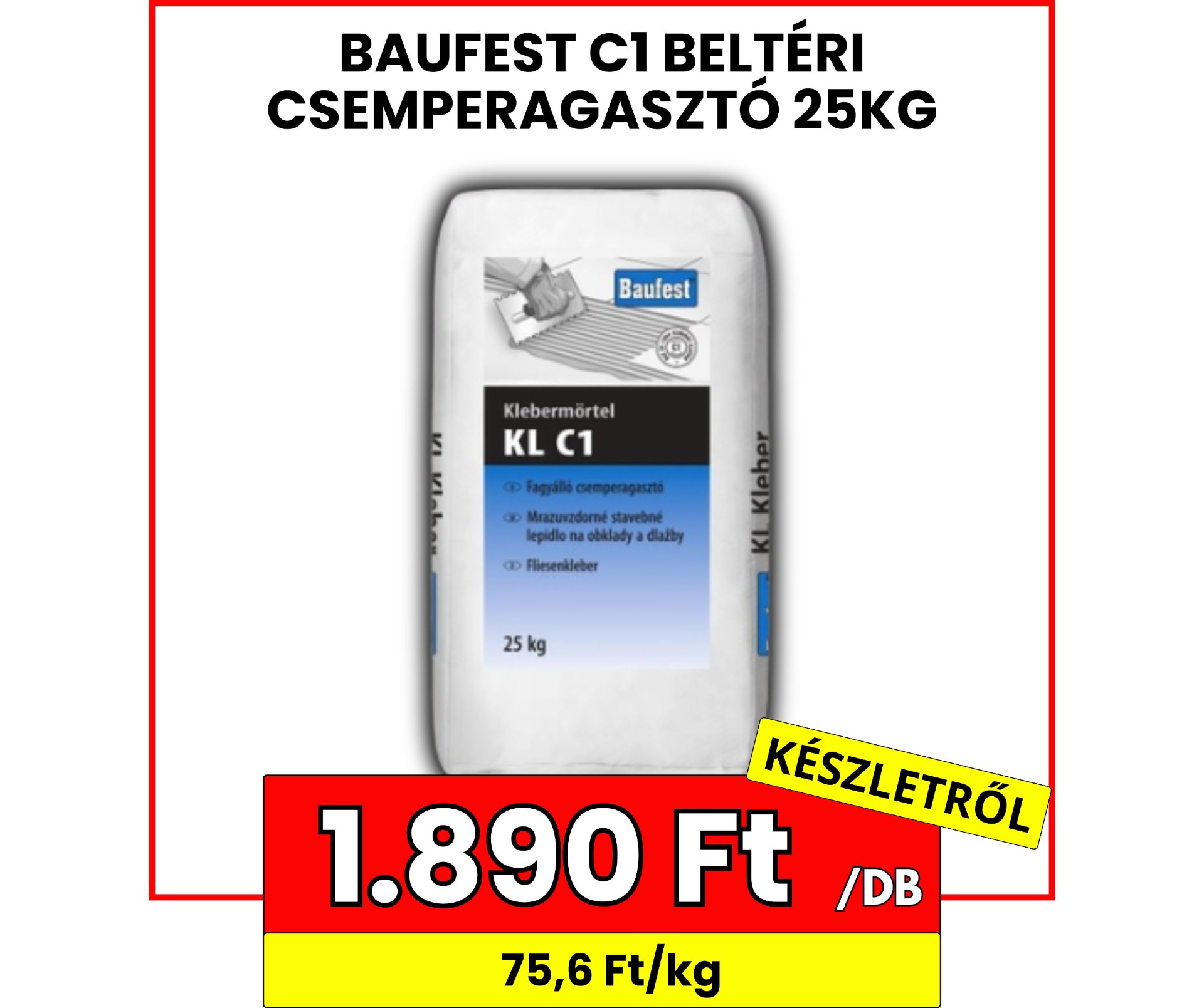 Csemperagasztó 1890 Ft