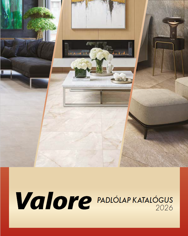 Valore Padlólap Katalógus 2026