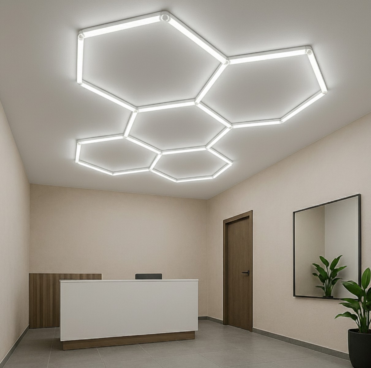 Hexagon 5 modul 192W, 23.040 Lumen
